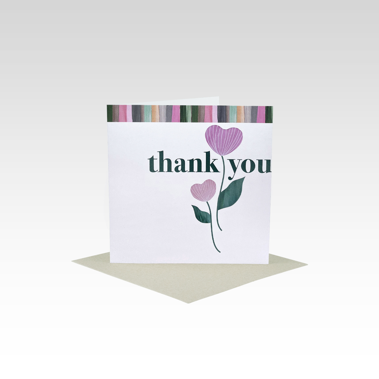 Thank You Card for Friend, Best Friend Thank You Card, Thank You for Being  There When I Needed You the Most, Friendship Card TY021 